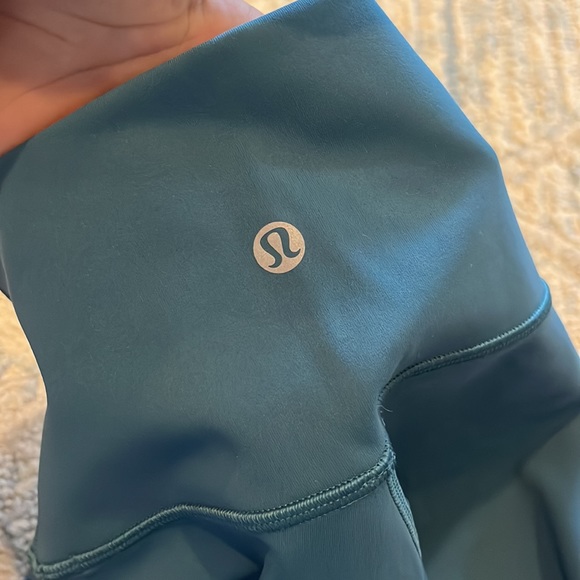 Wunder Train high rise crop 21”, Size: 0, Color: blue - Picture 3 of 3